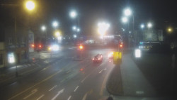 Křižovatka ulic Komenského a Velké Novosady