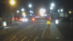 Křižovatka ulic Komenského a Velké Novosady