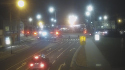 Křižovatka ulic Komenského a Velké Novosady