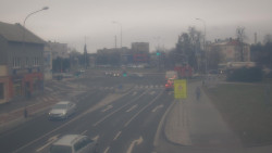 Křižovatka ulic Komenského a Velké Novosady