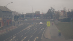 Křižovatka ulic Komenského a Velké Novosady