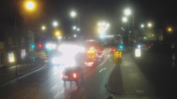 Křižovatka ulic Komenského a Velké Novosady