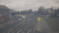 Křižovatka ulic Komenského a Velké Novosady