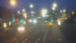 Křižovatka ulic Komenského a Velké Novosady