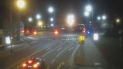 Křižovatka ulic Komenského a Velké Novosady