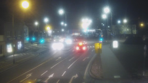 Město Přerov - Křižovatka ulic Komenského a Velké Novosady - 13.2.2026 v 06:02 Město Přerov - Křižovatka ulic Komenského a Velké Novosady - 13.2.2026 v 06:02