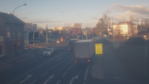 Město Přerov - Křižovatka ulic Komenského a Velké Novosady - 13.2.2026 v 08:02 Město Přerov - Křižovatka ulic Komenského a Velké Novosady - 13.2.2026 v 08:02