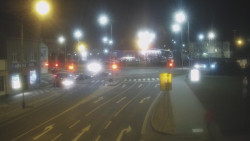 Křižovatka ulic Komenského a Velké Novosady