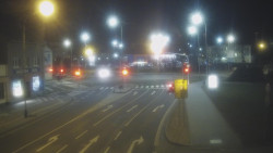 Křižovatka ulic Komenského a Velké Novosady