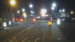 Křižovatka ulic Komenského a Velké Novosady