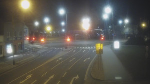 Město Přerov - Křižovatka ulic Komenského a Velké Novosady - 13.2.2026 v 23:02 Město Přerov - Křižovatka ulic Komenského a Velké Novosady - 13.2.2026 v 23:02