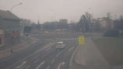 Křižovatka ulic Komenského a Velké Novosady