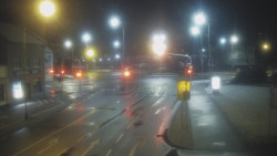 Křižovatka ulic Komenského a Velké Novosady