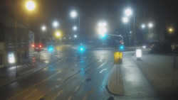 Křižovatka ulic Komenského a Velké Novosady