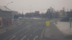 Křižovatka ulic Komenského a Velké Novosady