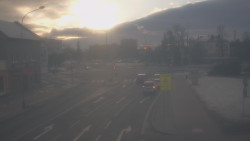 Křižovatka ulic Komenského a Velké Novosady