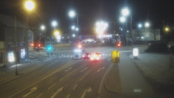 Křižovatka ulic Komenského a Velké Novosady