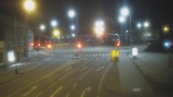 Křižovatka ulic Komenského a Velké Novosady