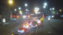 Křižovatka ulic Komenského a Velké Novosady