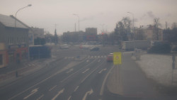 Křižovatka ulic Komenského a Velké Novosady