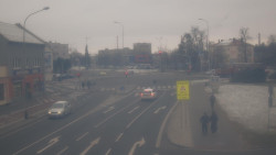 Křižovatka ulic Komenského a Velké Novosady