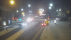 Křižovatka ulic Komenského a Velké Novosady