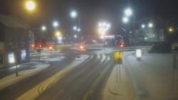 Křižovatka ulic Komenského a Velké Novosady