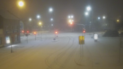 Křižovatka ulic Komenského a Velké Novosady