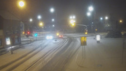 Křižovatka ulic Komenského a Velké Novosady