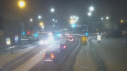 Křižovatka ulic Komenského a Velké Novosady