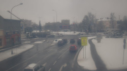 Křižovatka ulic Komenského a Velké Novosady