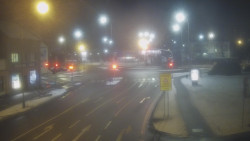 Křižovatka ulic Komenského a Velké Novosady