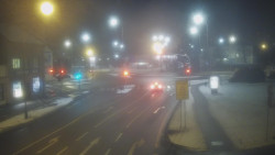 Křižovatka ulic Komenského a Velké Novosady