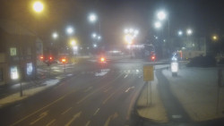 Křižovatka ulic Komenského a Velké Novosady