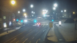 Křižovatka ulic Komenského a Velké Novosady