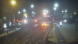 Křižovatka ulic Komenského a Velké Novosady