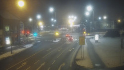 Křižovatka ulic Komenského a Velké Novosady