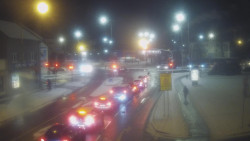 Křižovatka ulic Komenského a Velké Novosady