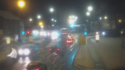 Křižovatka ulic Komenského a Velké Novosady