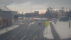 Křižovatka ulic Komenského a Velké Novosady