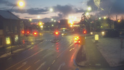 Křižovatka ulic Komenského a Velké Novosady