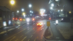 Křižovatka ulic Komenského a Velké Novosady