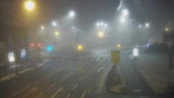 Křižovatka ulic Komenského a Velké Novosady