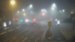 Křižovatka ulic Komenského a Velké Novosady