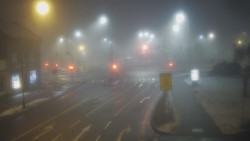 Křižovatka ulic Komenského a Velké Novosady