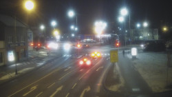 Křižovatka ulic Komenského a Velké Novosady