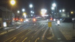 Křižovatka ulic Komenského a Velké Novosady