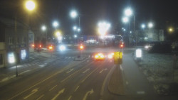 Křižovatka ulic Komenského a Velké Novosady