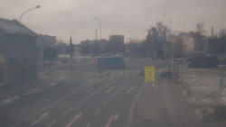 Křižovatka ulic Komenského a Velké Novosady