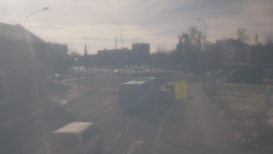 Křižovatka ulic Komenského a Velké Novosady